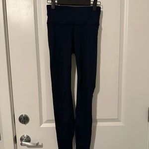 Navy Size 4 Lululemon Wunder Under Train Leggings
